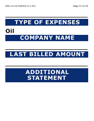 Form FAA-1111A-XLP Participant Statement Verification Worksheet (Extra Large Print) - Arizona, Page 37