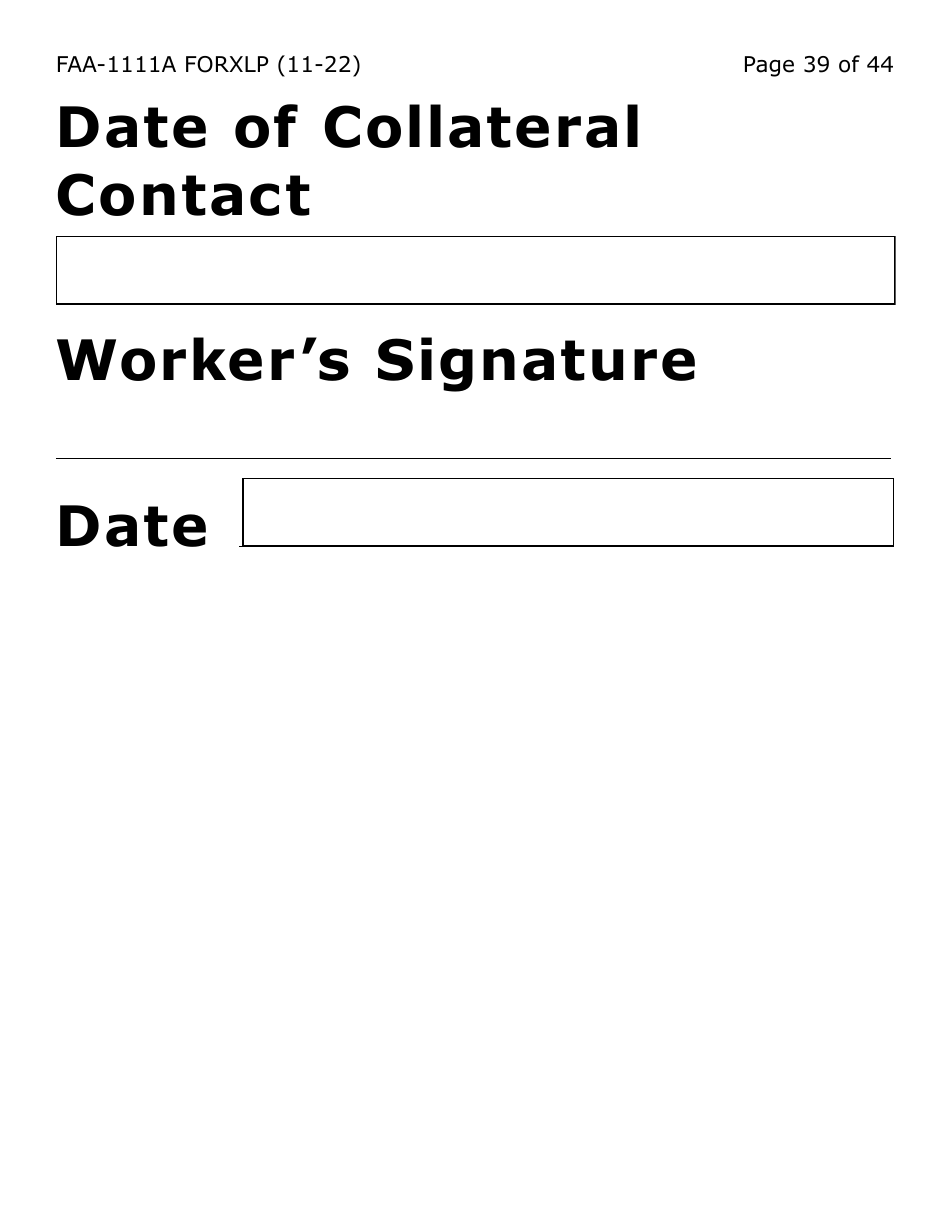 Form FAA-1111A-XLP Participant Statement Verification Worksheet (Extra Large Print) - Arizona, Page 39