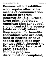 Form FAA-1111A-XLP Participant Statement Verification Worksheet (Extra Large Print) - Arizona, Page 41