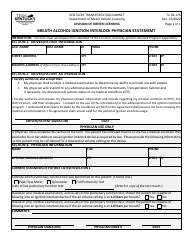 Document preview: Form TC94-176 Breath Alcohol Ignition Interlock Physician Statememt - Kentucky