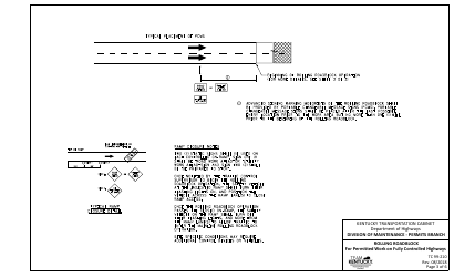 Form TC99-210 Rolling Roadblock for Permitted Work on Fully Controlled Highways - Kentucky, Page 3