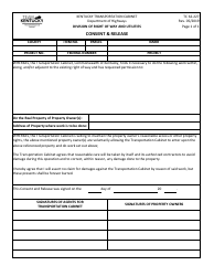 Document preview: Form TC62-227 Consent & Release - Kentucky