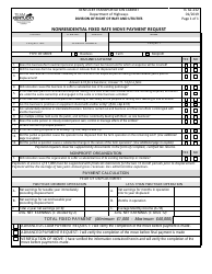 Document preview: Form TC62-232 Nonresidential Fixed Rate Move Payment Request - Kentucky