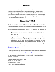 Flo Fusion Liaison Officer (Flo) Nomination and Application - Idaho, Page 2
