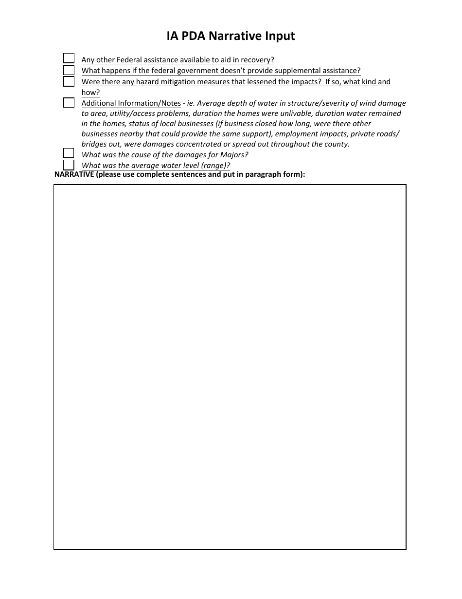 Ia Pda Narrative Input - Indiana, Page 2