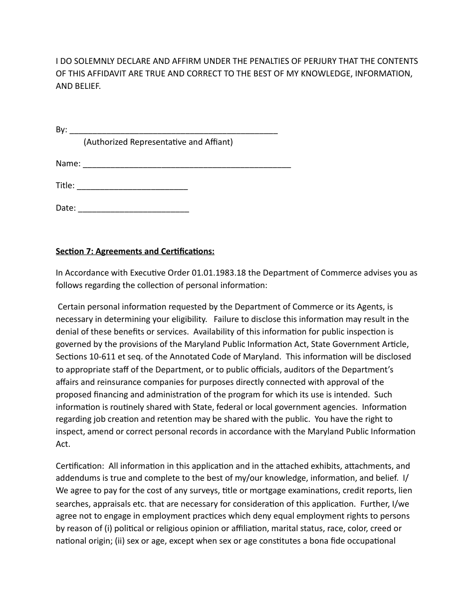 Business Telework Assistance Grant Program Application - Maryland, Page 10
