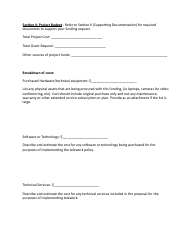 Business Telework Assistance Grant Program Application - Maryland, Page 4