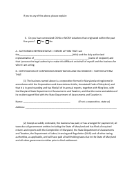 Business Telework Assistance Grant Program Application - Maryland, Page 6