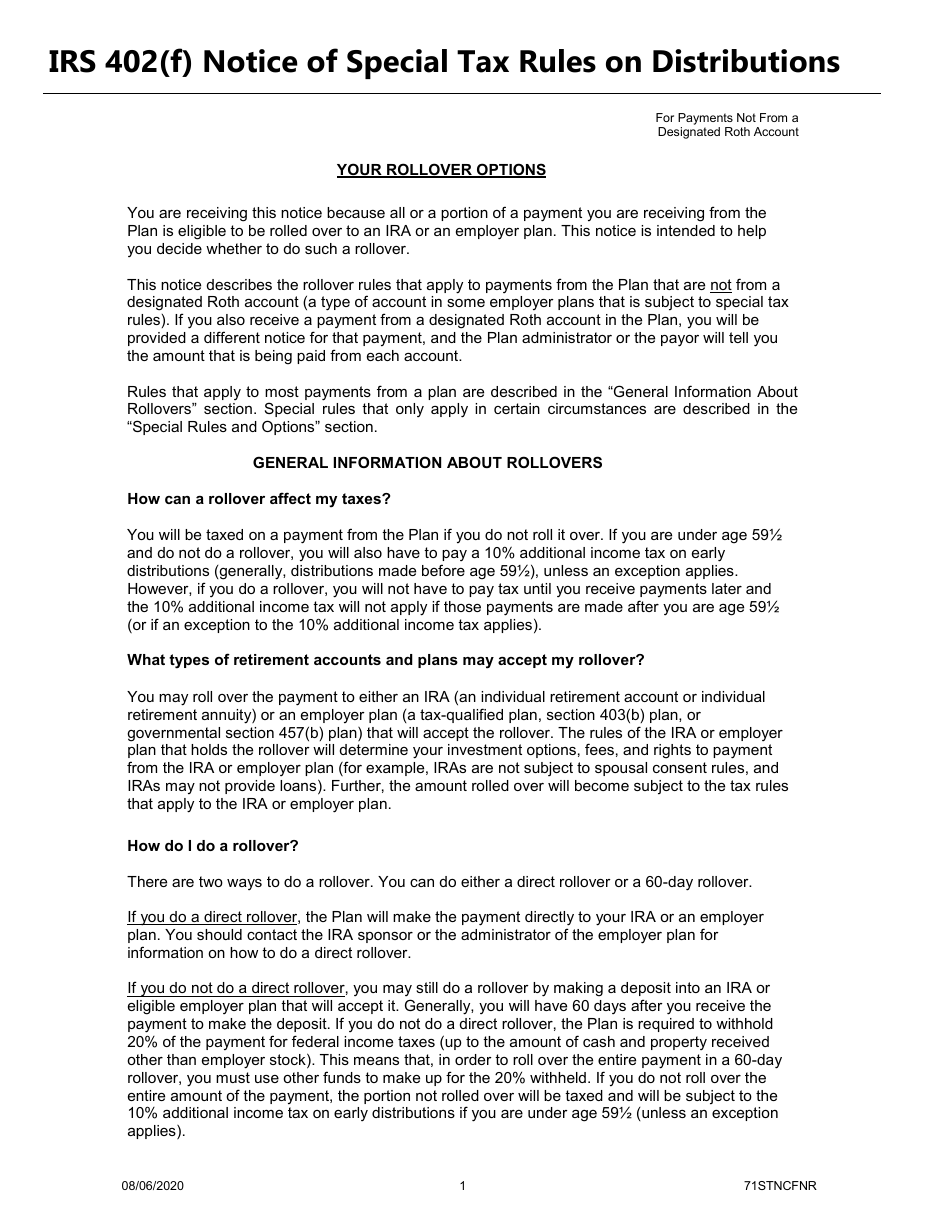 Form DRS-RK MS500 Plan 3 Withdrawal - Washington, Page 4