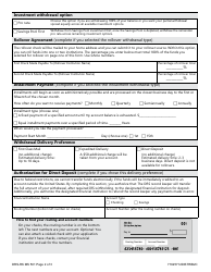 Form DRS-RK MS501 Dcp and Jra Withdrawal - Washington, Page 2