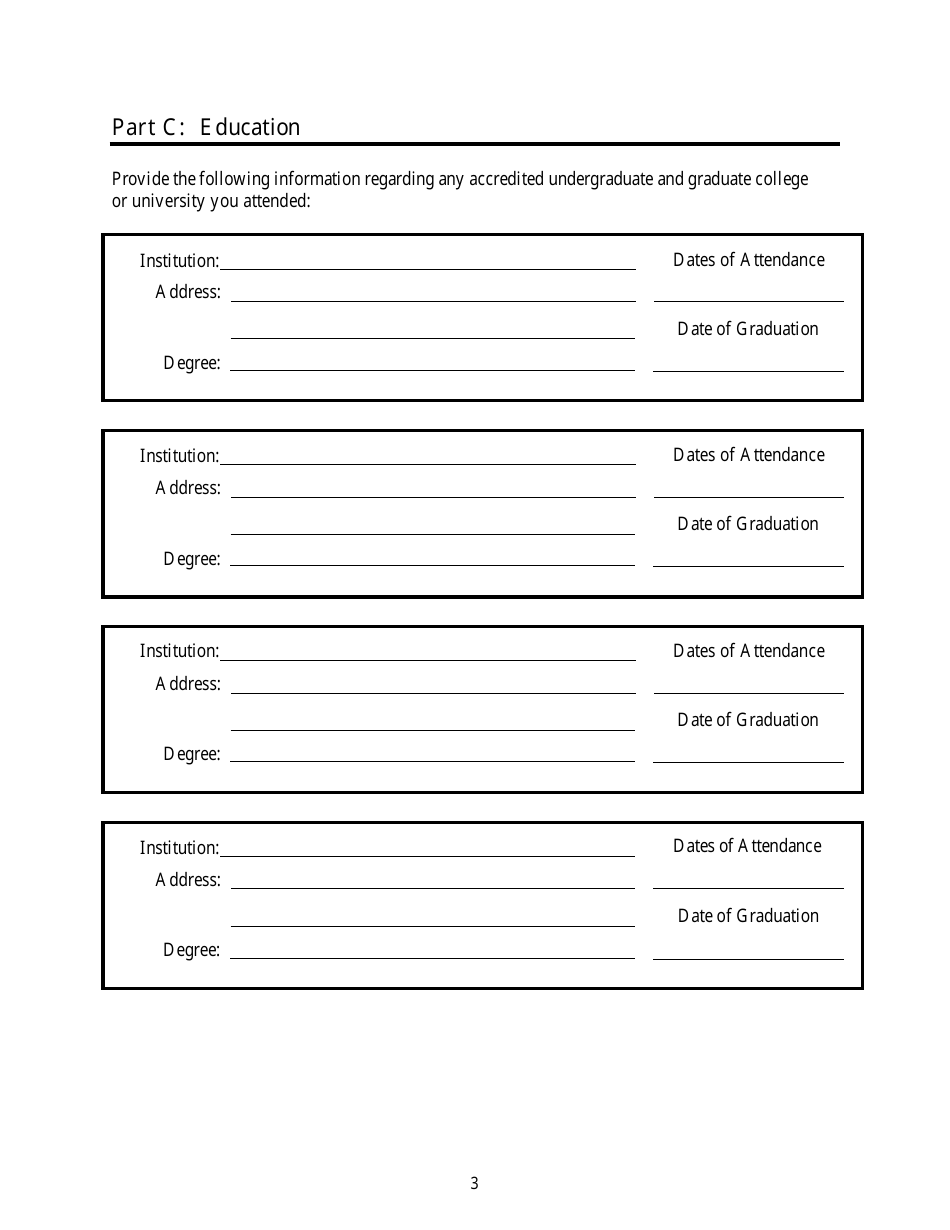 Guardian Ad Litem Roster Application - Maine, Page 3