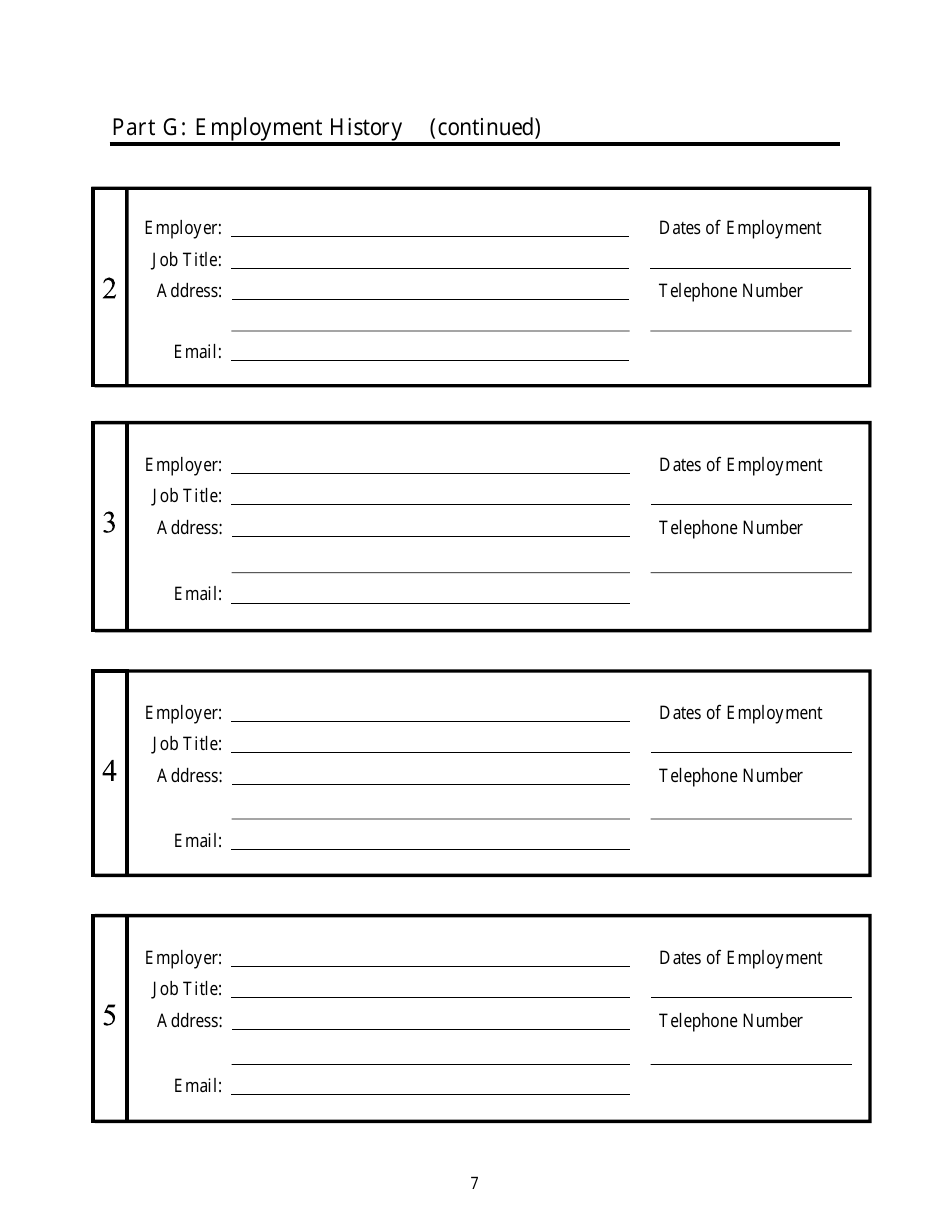 Guardian Ad Litem Roster Application - Maine, Page 7