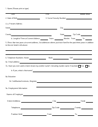 Form I License Application for Owners and/or Operators of Rooming and Boarding Houses - New Jersey, Page 2