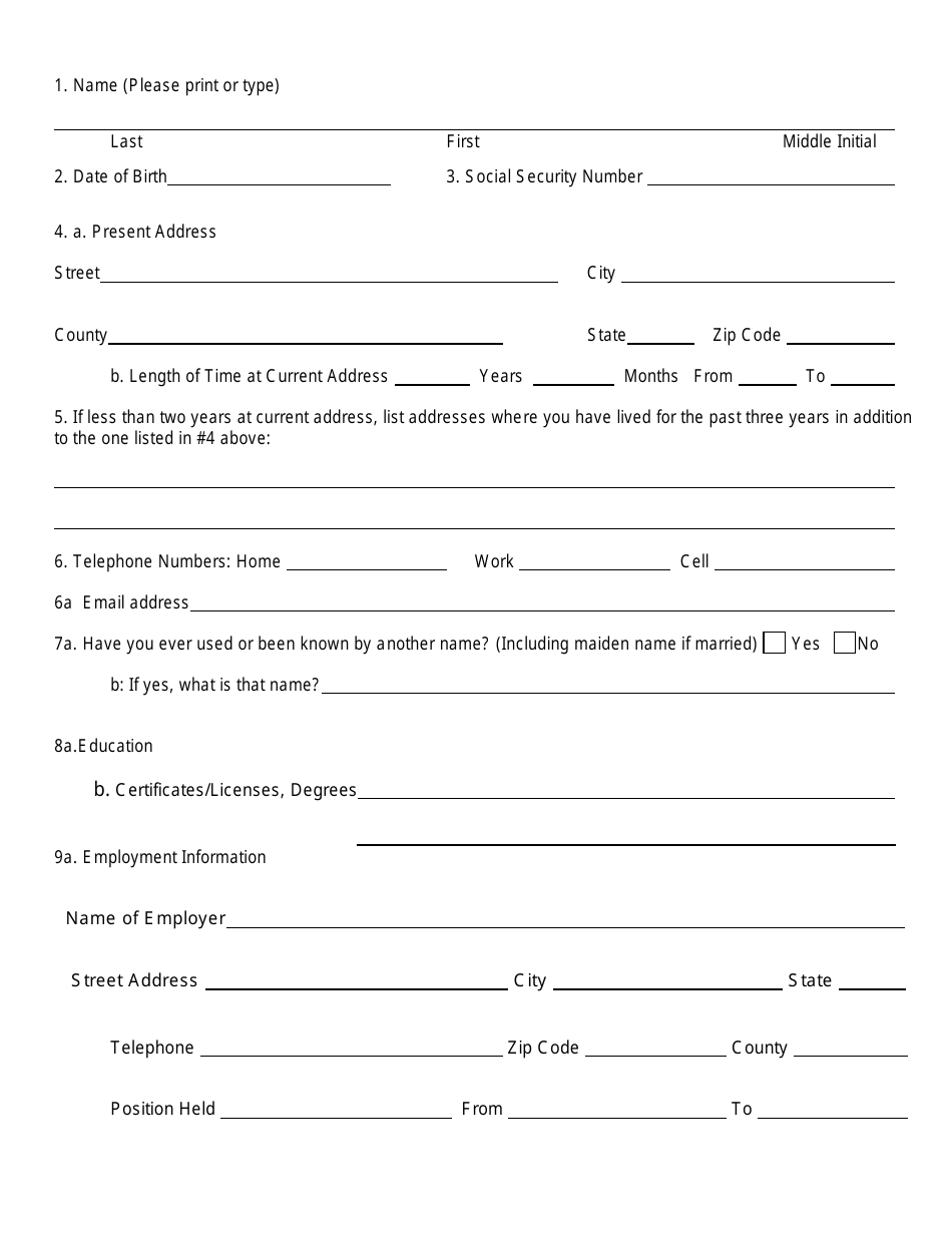 Form I License Application for Owners and / or Operators of Rooming and Boarding Houses - New Jersey, Page 2