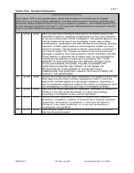 Form DBPR VM14 Application for Veterinarian Temporary License - Florida, Page 4