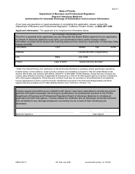 Form DBPR VM14 Application for Veterinarian Temporary License - Florida, Page 9
