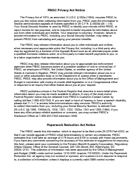 PBGC Form 724 Appeal of a PBGC Benefit Determination, Page 3