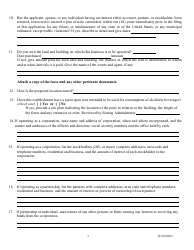 Alcoholic Beverage License Application - City of Johns Creek, Georgia (United States), Page 3