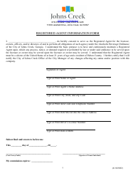 Alcoholic Beverage License Application - City of Johns Creek, Georgia (United States), Page 7