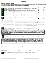 Application for Certified Residential Certification - North Carolina, Page 13