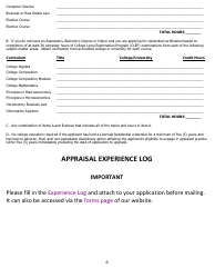 Application for Certified Residential Certification - North Carolina, Page 16