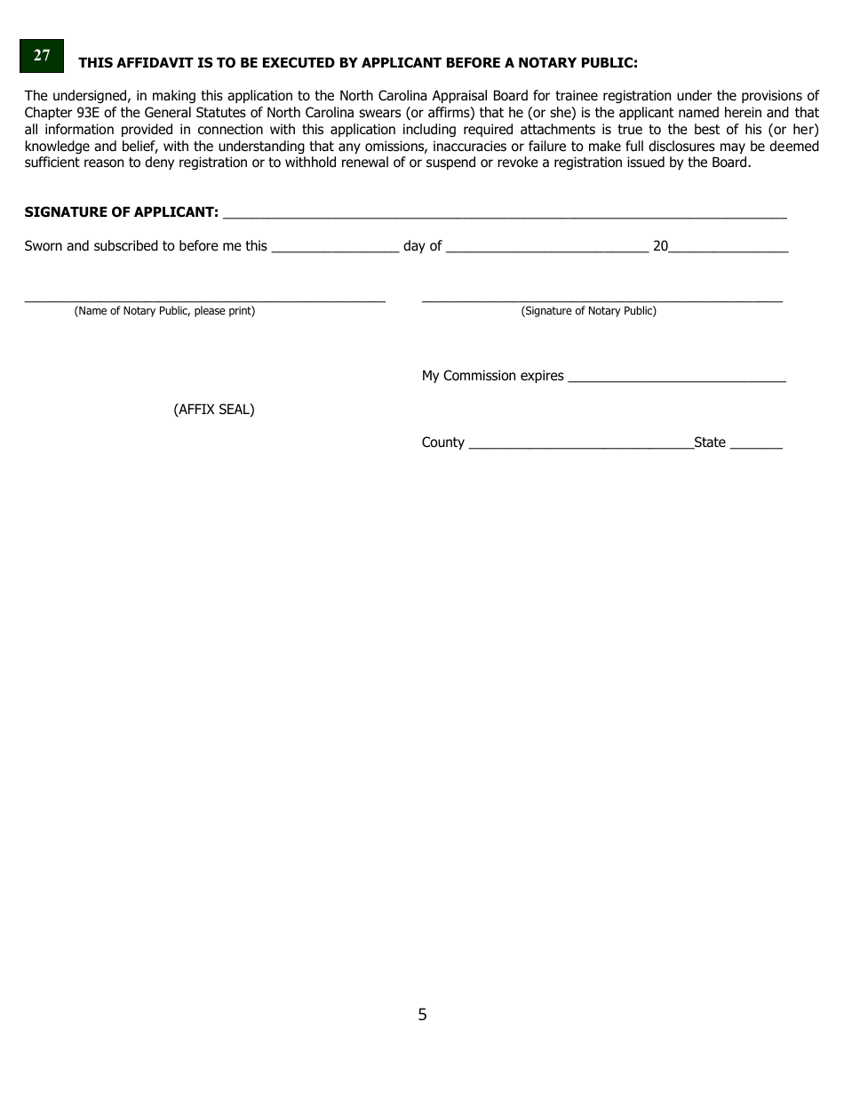 North Carolina Application for Reinstatement - Fill Out, Sign Online ...