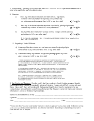 Form CE1 Sponsor Application for Continuing Education - North Carolina, Page 3