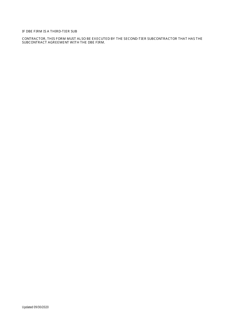 MDOT DBE Form D - Fill Out, Sign Online and Download Fillable PDF ...