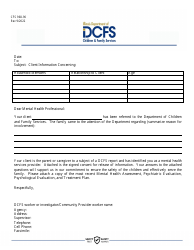 Document preview: Form CFS968-90 Questions for Mental Health Professionals - Illinois
