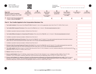 Form CT-1120K Business Tax Credit Summary - Connecticut, Page 3