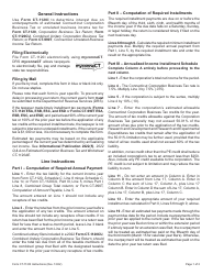 Form CT-1120I Computation of Interest Due on Underpayment of Estimated Tax - Connecticut, Page 4