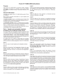 Form CT-1120CU-MI Combined Group Member Information - Connecticut, Page 3