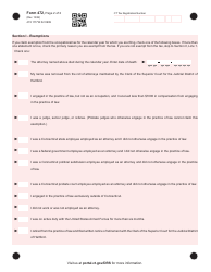 Form 472 Attorney Occupational Tax Return - Connecticut, Page 2