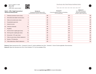 Form CT-1065 (CT-1120SI) Connecticut Pass-Through Entity Tax Return - Connecticut, Page 6
