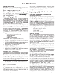 Form 207 Connecticut Insurance Premiums Tax Return - Domestic Companies - Connecticut, Page 3