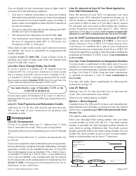 Instructions for Form CT-1040 Connecticut Resident Income Tax Return - Connecticut, Page 4