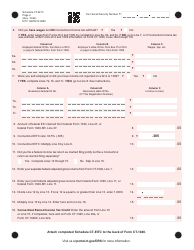 Schedule CT-EITC Connecticut Earned Income Tax Credit - Connecticut, Page 2