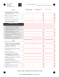 Form CT-1040X Amended Connecticut Income Tax Return for Individuals - Connecticut, Page 2