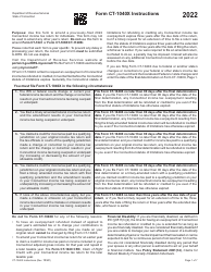 Form CT-1040X Amended Connecticut Income Tax Return for Individuals - Connecticut, Page 6