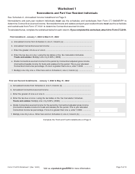 Form CT-2210 Underpayment of Estimated Income Tax by Individuals, Trusts, and Estates - Connecticut, Page 5