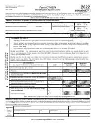 Form CT-8379 Nonobligated Spouse Claim - Connecticut