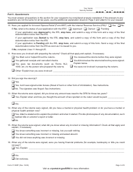 Form CT-8857 Request for Innocent Spouse Relief - Connecticut, Page 2