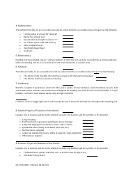 Form QA FRM200B Comparable Housing Assessment for Providers - Delaware, Page 2