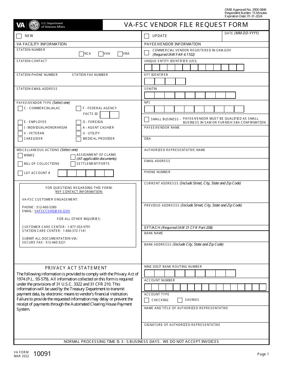 va-form-10091-download-fillable-pdf-or-fill-online-va-fsc-vendor-file