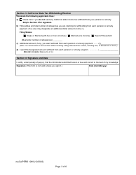 Form my|CalPERS1289 Tax Withholding Election - California, Page 3
