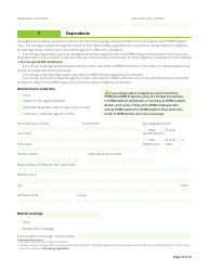 Form HCA52-0030 Pebb Employee Enrollment/Change Form for Medical Only Groups - Washington, Page 13