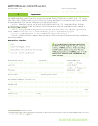 Form HCA50-0400 Pebb Employee Enrollment/Change Form - Washington, Page 11