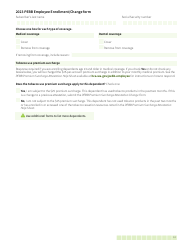 Form HCA50-0400 Pebb Employee Enrollment/Change Form - Washington, Page 12