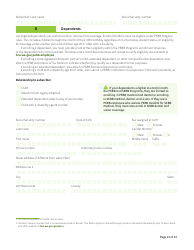 Form HCA50-0400 Pebb Employee Enrollment/Change Form - Washington, Page 13