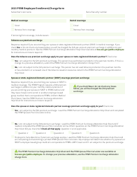 Form HCA50-0400 Pebb Employee Enrollment/Change Form - Washington, Page 4